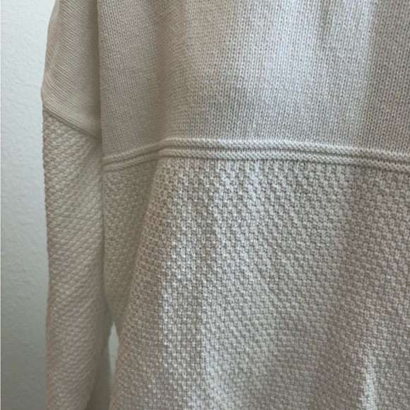 Vintage Lee White Cotton Knit Long Sleeve Sweater Women’s‎ Large - Picture 4 of 10
